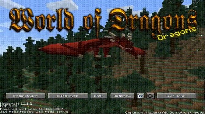 World Of Dragons Modpack 1 15 2 1 14 4 1 12 2 Minecraft11 Com