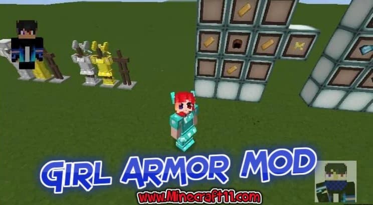 V Girl Armor Mod 1 16 4 1 15 2 1 14 4 1 12 2 Minecraft11 Com