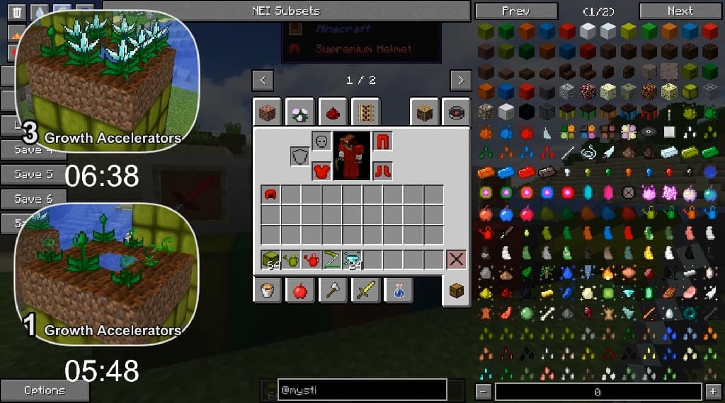 Minecraft Mystical agriculture screenshot 4