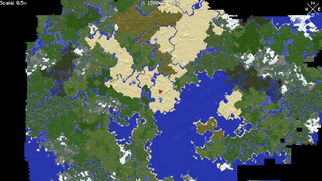 Xaero's World Map mod screenshots 2