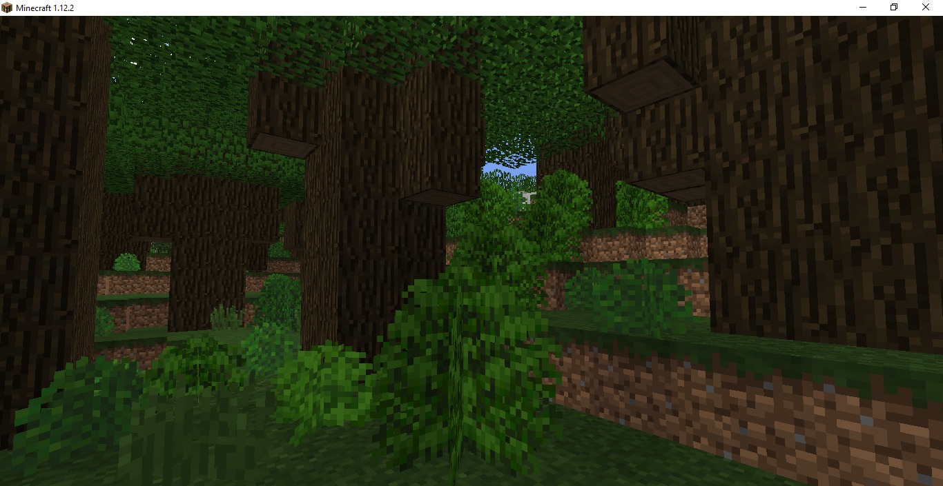 Various Bushes in Roofed Forest Biome
