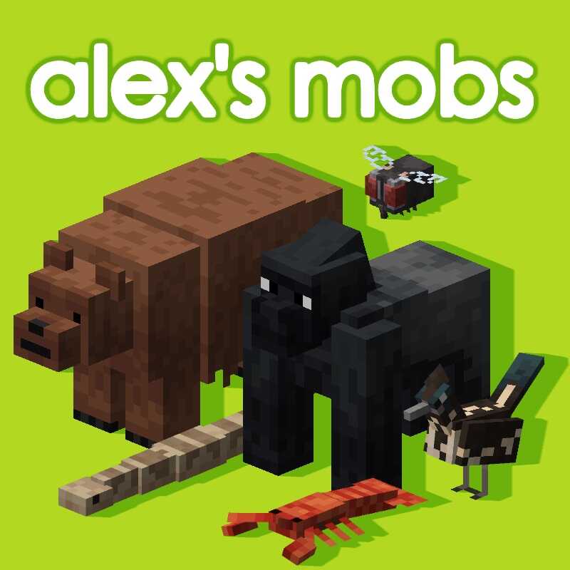 Alex S Mobs Mod 1 18 1 1 17 1 1 16 5 Animal Kingdom Animation